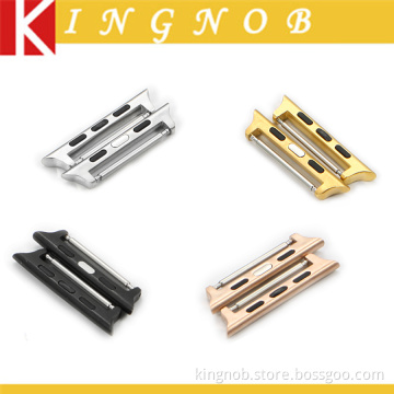 316l Stainles Steel Spring Bar Adapter Connector Tool 38mm 42mm For Apple Watch Band Adapter